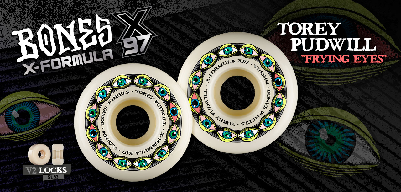 Bones Wheels Torey Pudwill - Frying Eyes