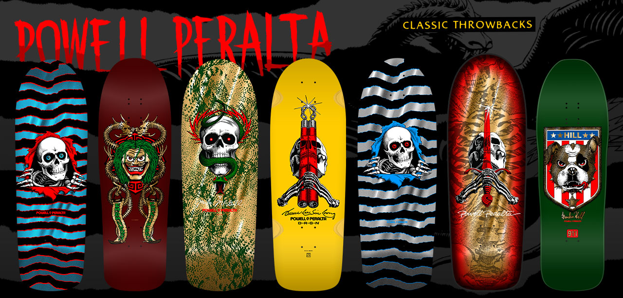 New Powell Peralta Throwback Decks